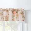 Greenland Home Fashions Grace Embrace Beauty Luxurious Modern Window Treatment Valance Each panel 84'x16" Buttercup - 4 of 4
