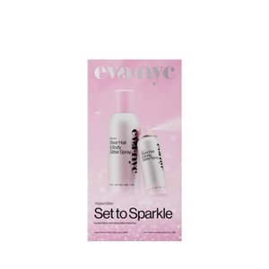 Eva NYC Kweeen Silver Hair & Body Glitter Spray Duo Gift Set - 0.53lbs - 1 of 4
