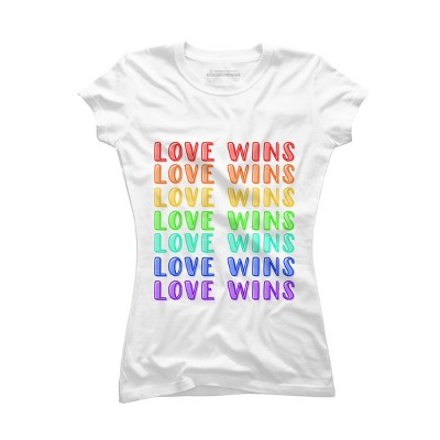 Adult Design By Humans Humans Love Wins Pride Repeat By CNTT668 T-Shirt