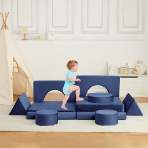 Modular Play Couch for Toddler Kids Playroom Bedroom - 1 of 4