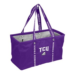 NCAA TCU Horned Frogs Strap Handbag: Sports Pattern Tote, Polyester, Double Handle - 1 of 1