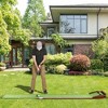 Costway Putting Green Practice Golf Putting Mat with Auto Ball Return and 2/3 Hole Sizes - 4 of 4