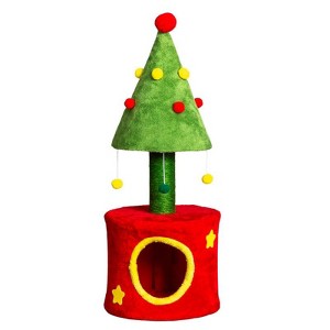 Karl Home 30 inch Cat Scratching Post Christmas Scratcher Decoration - 1 of 1