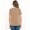WEST K Women's Kaia Short Sleeve Twisted Knot V-Neck Slub Top - 3 of 4