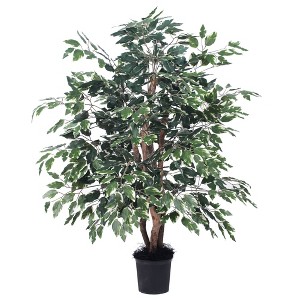Vickerman Artificial Variegated Ficus Extra Full Series - 1 of 4