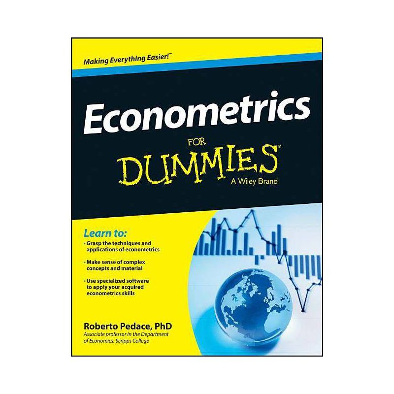 Econometrics for Dummies - (For Dummies) by  Roberto Pedace (Paperback), 1 of 2