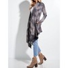 Women's Tie Dye Cardigan - Phil Love - 2 of 4