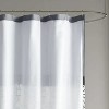 LunaLulinlk Embroidered and Pieced Shower Curtain - 2 of 4
