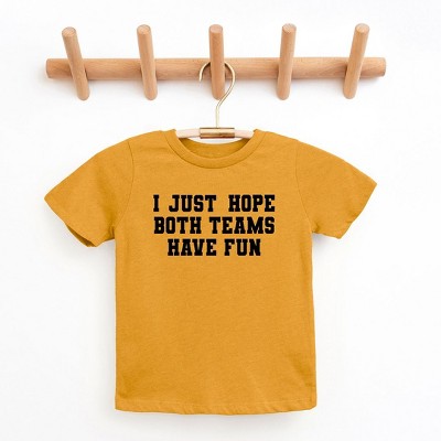 The Juniper Shop I Just Hope Both Teams Have Fun Youth Short Sleeve Tee
