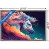 Trends International Wumples - Horse In The Sky Framed Wall Poster Prints - 3 of 4