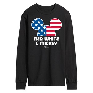 Men's - Disney - Americana Long Sleeve Graphic T-Shirt - 1 of 4