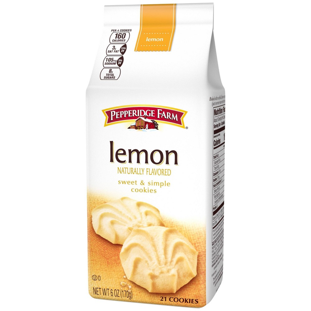 UPC 014100093473 product image for Pepperidge Farm Lemon Sweet & Simple Cookies - 6oz | upcitemdb.com