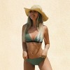 Women's Chic Two-Piece Swimsuit with Criss-Cross Details - Cupshe - 3 of 4