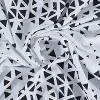 Dainty Home 3D Printed Textured 100% Cotton Shower Curtain - 2 of 3