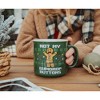 Silver Buffalo Shrek Gingerbread Man "Not My Gumdrop Buttons" 20-Ounce Ceramic Camper Mug - 3 of 4