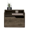 Floating Nightstand Chester, Bedroom, Dark Brown - 3 of 4