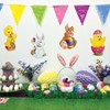 Beistle Easter Cutouts for Spring Home Party Decorations, 14", (16/Pkg) Multicolored - 2 of 4