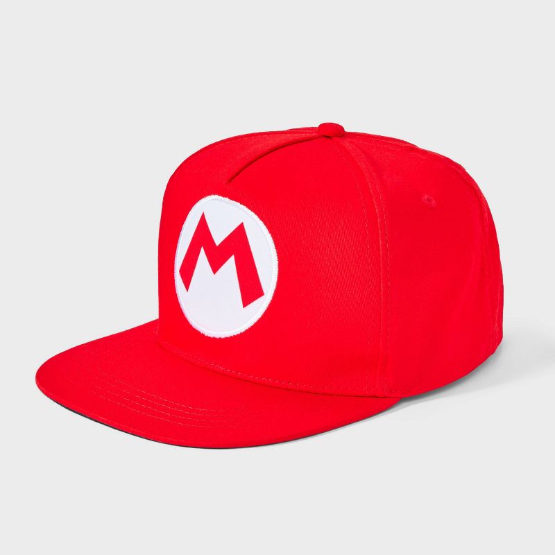 Kids&#39; Super Mario Baseball Hat - Red, 1 of 4