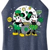 Women's - Disney - Mickey And Minnie Pot Of Gold Graphic High Neck Tank - 2 of 3