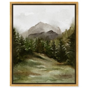 Art Remedy April Woodland Landscape Wall Art Framed - 1 of 4