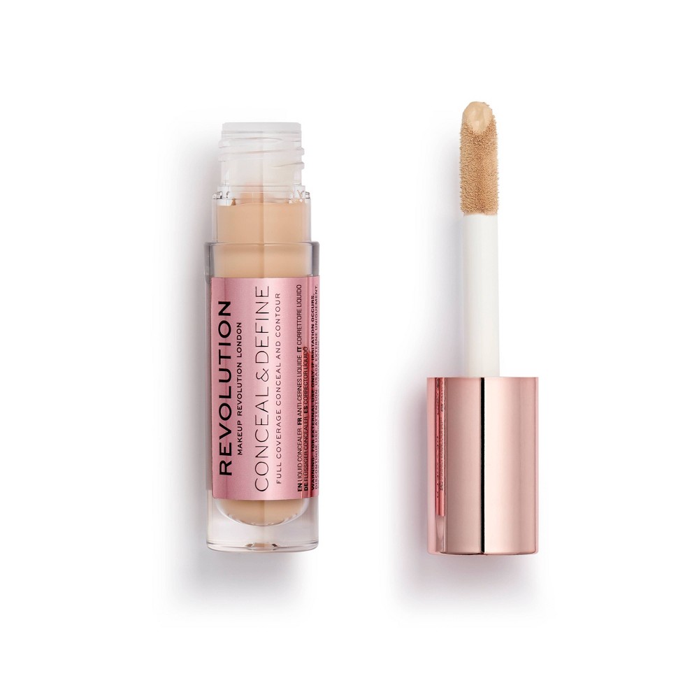 Makeup Revolution Conceal & Define Concealer - C7 - 0.14 oz