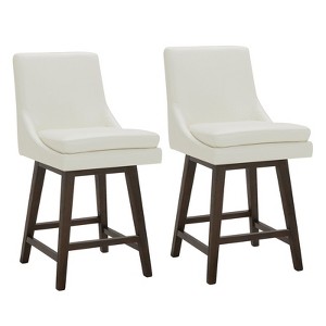 Spruce&Spring Counter Height Swivel Barstool - 1 of 4