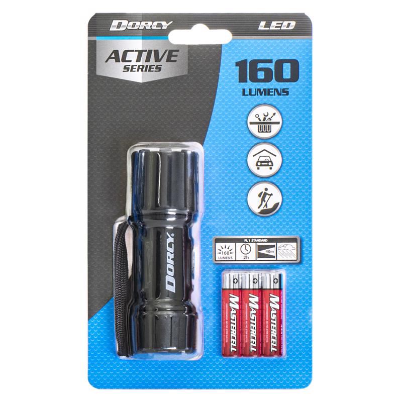 Dorcy 135 lm Assorted LED Flashlight AAA Battery, 1 of 2