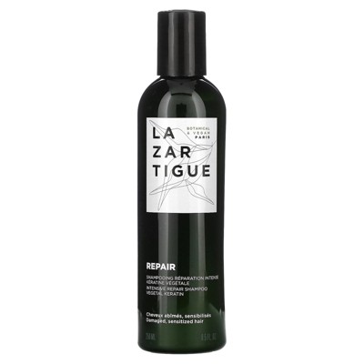 Lazartigue Repair Shampoo, Enriched with Vegetal Keratin, Helps Damage Deep Down & Restructures Hair Fiber, Strengthens Hair and Leaves it Silky Right
