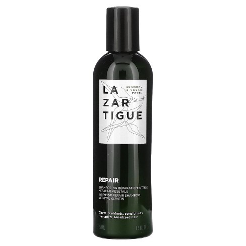 Lazartigue Repair Shampoo, Enriched with Vegetal Keratin, Helps Damage Deep Down & Restructures Hair Fiber, Strengthens Hair and Leaves it Silky Right - image 1 of 2