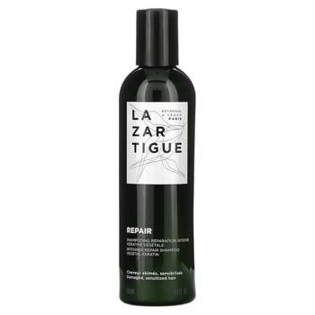 Lazartigue Repair Shampoo, Enriched with Vegetal Keratin, Helps Damage Deep Down & Restructures Hair Fiber, Strengthens Hair and Leaves it Silky Right