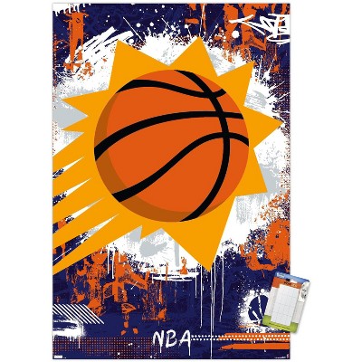 Phoenix Suns Official NBA Basketball Team Logo Poster - Trends Interna –  Sports Poster Warehouse