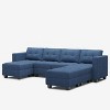 Belffin 7 Seats + 6 Sides Modular Weave Sofa with Storage Seat - 4 of 4