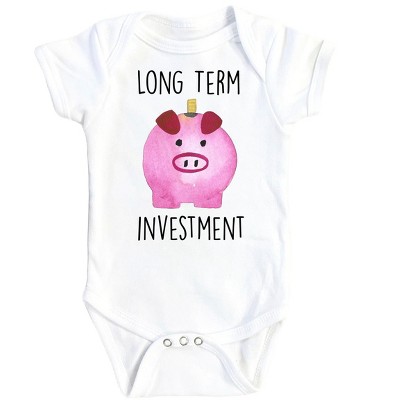 Finance Pig - Baby Boy Girl Clothes Infant Onesie® Funny Cute Newborn GS1