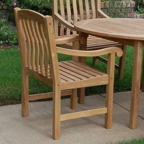 dining outdoor cambridge casual target sherwood teak chair chairs