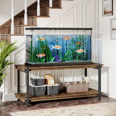 Hommoo Coffee Table with Metal Frame Brown