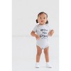 FRIENDS 3 Pack Cuddly Short Sleeve Bodysuits Grey / Black / White - 2 of 4