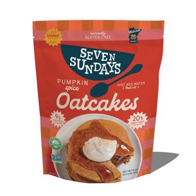 Seven Sundays Pumpkin Oatcakes Mix - 14oz