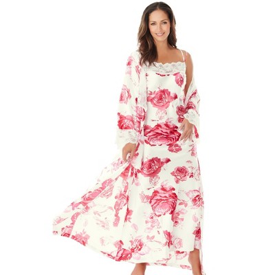Amoureuse The Luxe Satin Long Peignoir Set