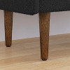 XIYUYEU Storage Bench Velvet Storage Stool with Rubber Wood Legs - 2 of 4