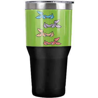 TMNT Masks Steel Tumbler 30oz Coffee Travel Mug
