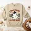 Simply Sage Market Women's Graphic Sweatshirt I Ghost People - 3 of 4