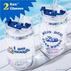 Barbie x Dragon Glassware 16 oz I'm Just Ken Drinking Glasses Set of 2 - 4 of 4