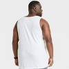 Men's Big & Tall 4pk Tank Top - Goodfellow & Co™ White - 3 of 3