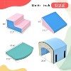 5 Piece Climb and Crawl Activity PlaySet, Soft Play Climbing for Toddlers, Soft Foam Building Blocks With Slide Ramp, Indoor Play Gym Equipment - 2 of 4
