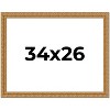 PosterPalooza | Contemporary Gold Picture Frame - UV Acrylic, Backing Board, Hanging Hardware Included - 2 of 4