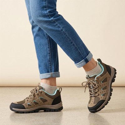 Обувь CUSHIONAIRE Brig Womens Hiking Shoes, Supportive Trail Shoes for Women with Waterproof Protection and Arch Support — фото 3