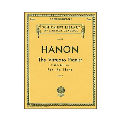 G. Schirmer Hanon Virtuoso Pianist Book 1 60 Exercises Nos 1-20 By Hanon