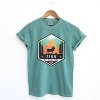 Simply Sage Market Women's Zion National Park Badge Short Sleeve Garment Dyed Tee - 2 of 2