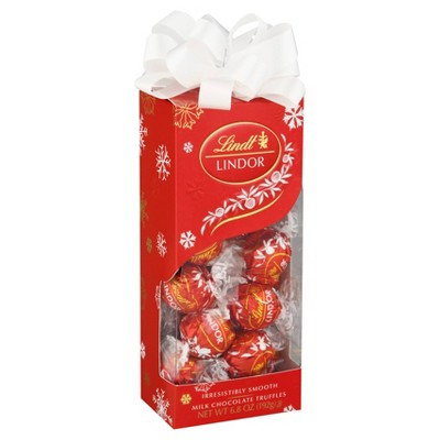 Lindor Holiday Traditions Milk Chocolate Gift Box - 6.8oz