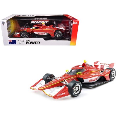 Dallara IndyCar #12 Will Power "Verizon" Team Penske "NTT IndyCar Series" (2025)  1/18 Diecast Model by IXO Models